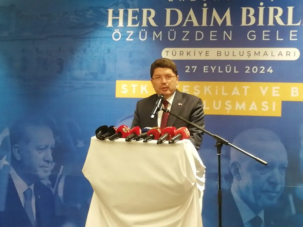 Adalet Bakanı TUNÇ Sivil Toplum Kuruluşlarıyla  Bir Araya Geldi 