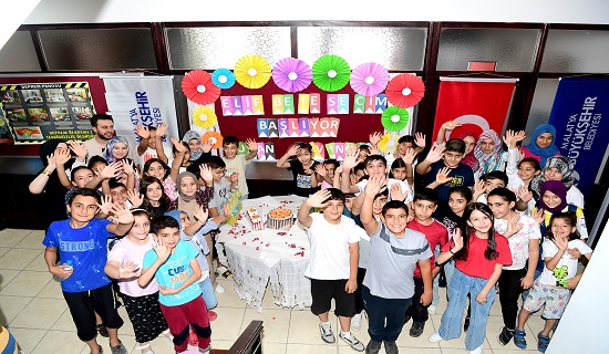 Büyükşehir Belediyesi’ne Bağlı Eğitim Merkezlerinde Yaz Okulu Başladı.