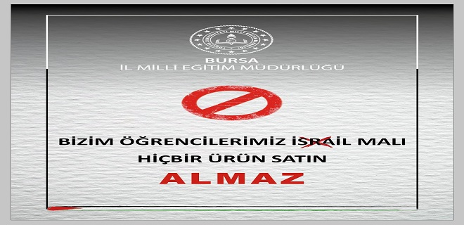 Bursa İl Milli Eğitim'den boykot kararı
