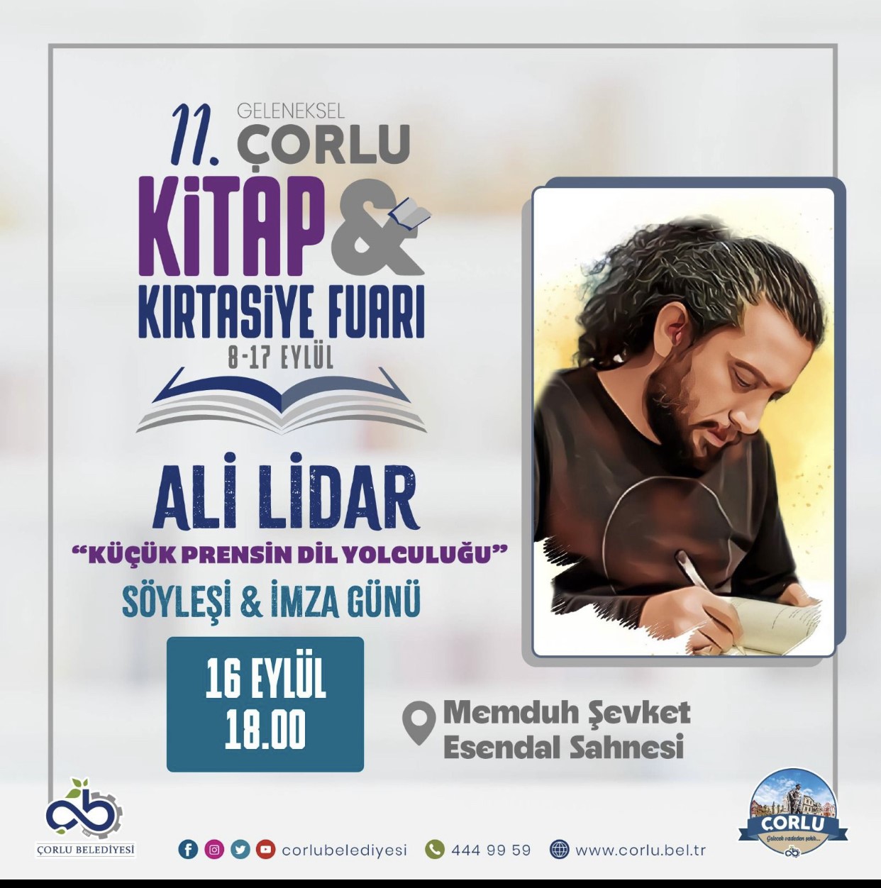 Ali Lidar ''Küçük Prensin Dil Yolculuğu'' Söyleşi& İmza Günü
