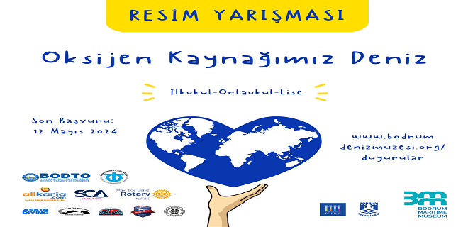 BODRUM DENİZ MÜZESİ 5. ÇOCUK RESİM YARIŞMASI ŞARTNAMESİ AÇIKLANDI