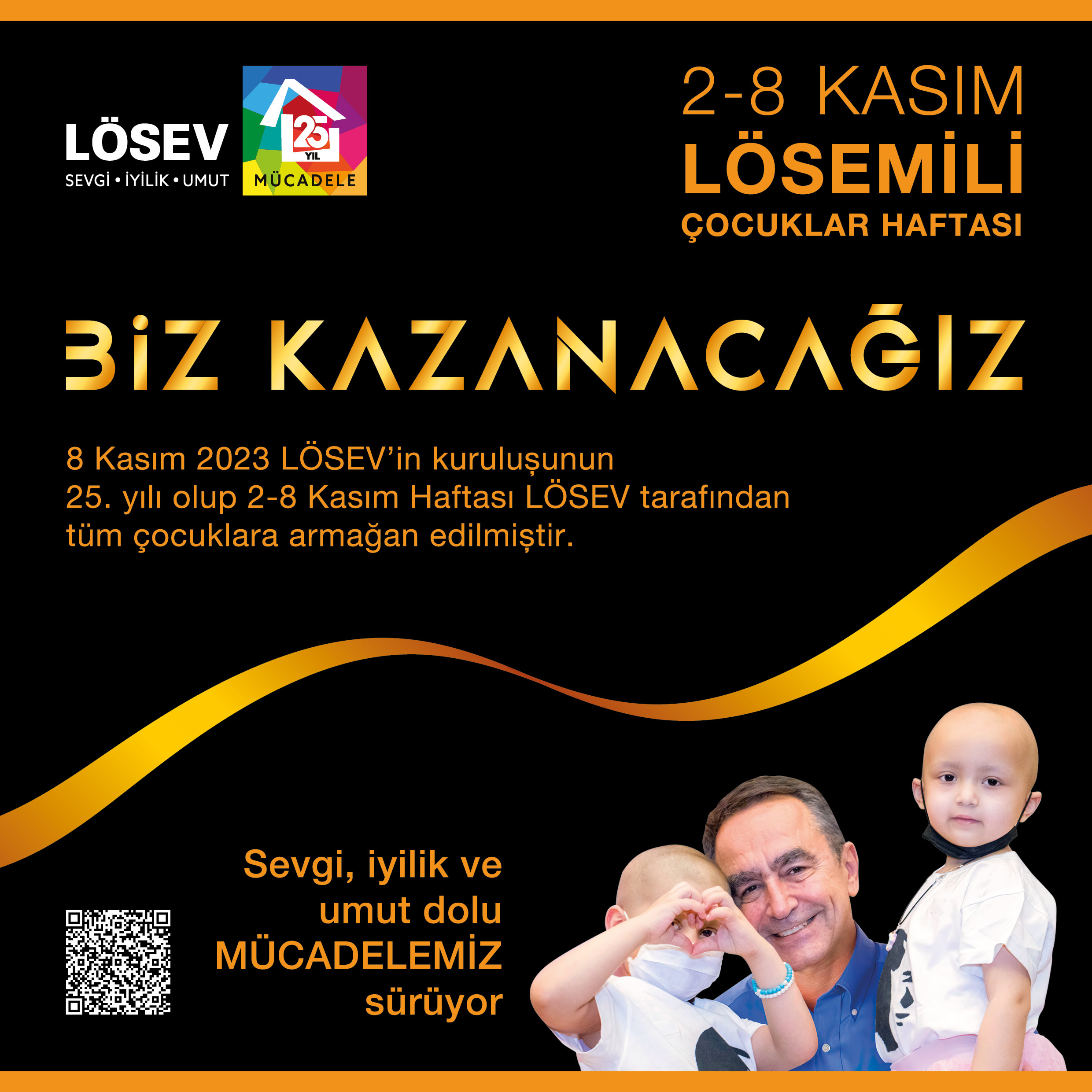 LÖSEMİLİ ÇOCUKLAR İÇİN TURUNCU ÇAĞRI