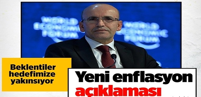 Bakan Şimşek'ten Enflasyon Yorumu