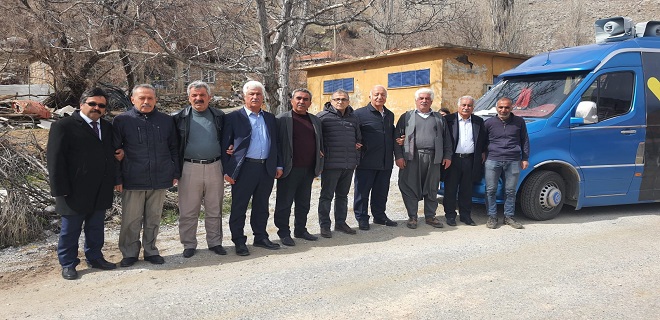  Ali Helvacı seçim çalışmaları kapsamında Porga Mahallesi’ni ziyaret etti