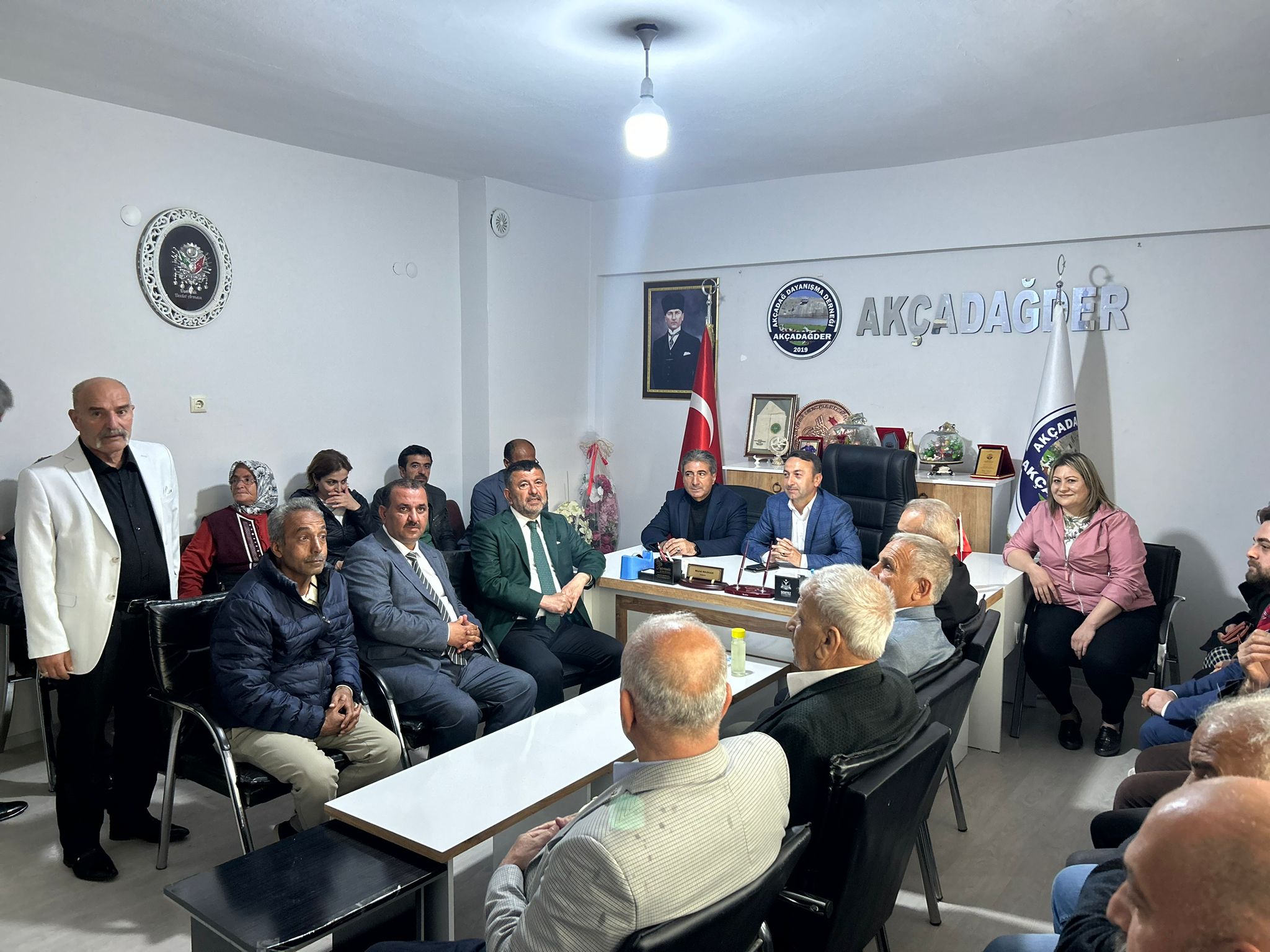 Maskar ile seçim sürecine dair görüş alış verişinde bulundu.