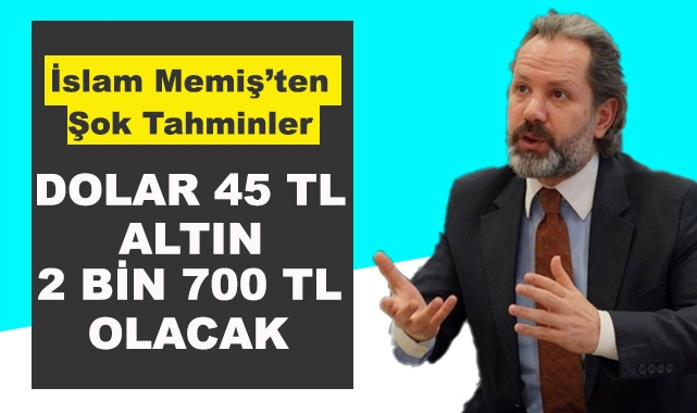 İslam Memiş'ten Şok Tahminler