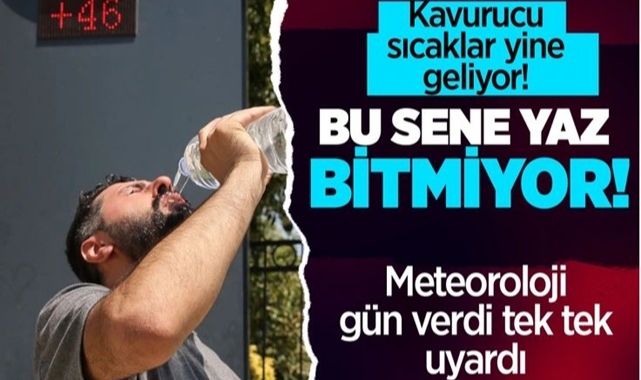 Kavurucu Sıcaklar Geliyor!