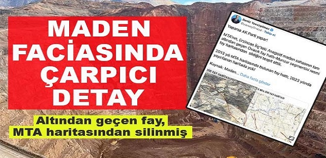 Maden Faciasında Çarpıcı Detay