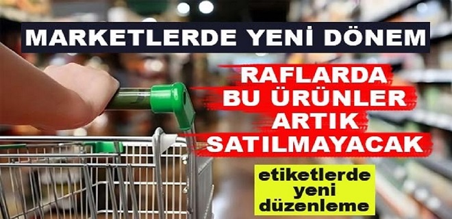 Marketlerde Yeni Dönem Başlıyor