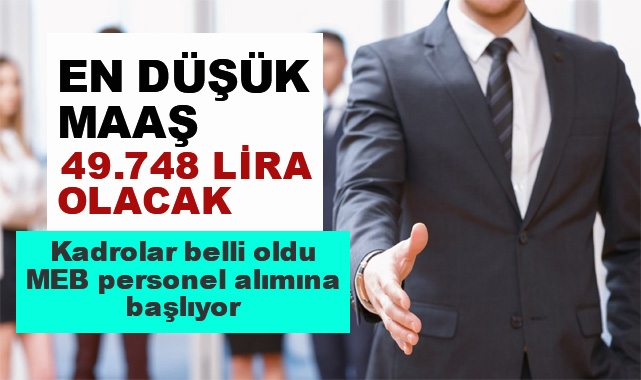 MEB Personel Alımına Başlıyor