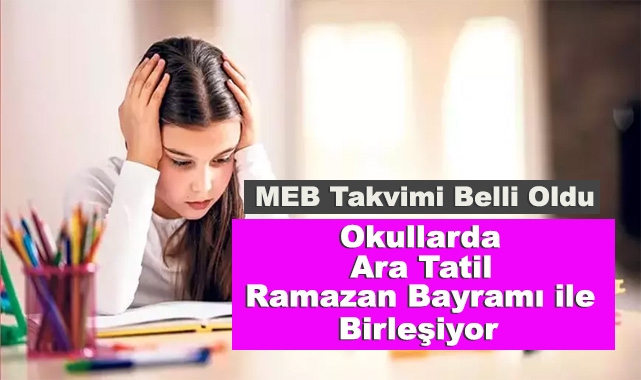 MEB Takvimi Belli Oldu