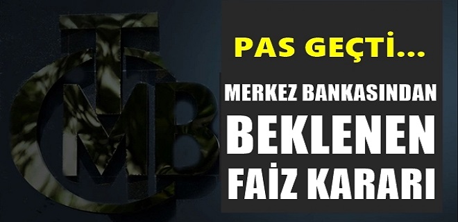 Merkez Bankasından Beklenen Faiz Kararı
