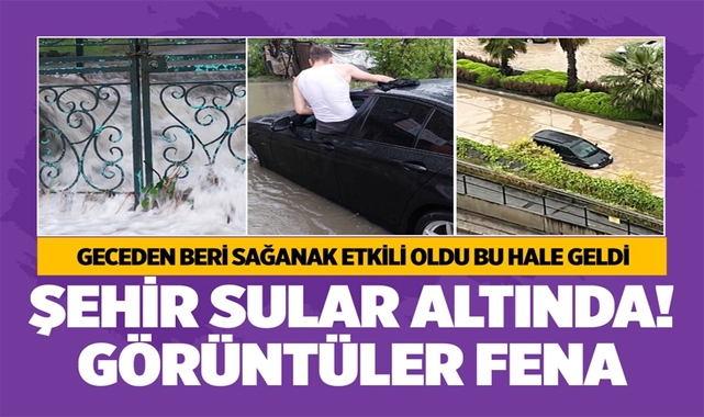 Samsun'da Durum Fena Sular İçinde Kaldılar