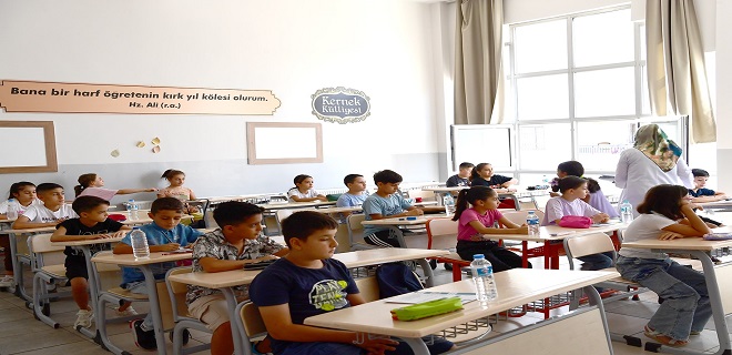 5. 6. 7. ve 8.sınıf öğrencileri için seçme sınavı yapıldı.