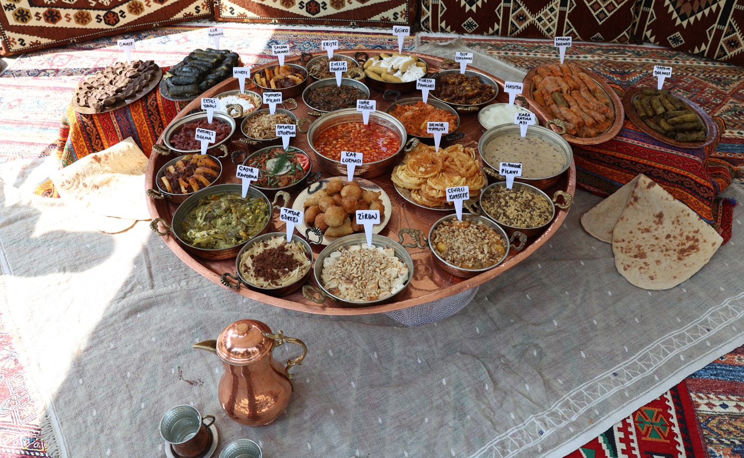 ERZURUM KAHVALTI FESTİVALİ YOĞUN İLGİ GÖRDÜ